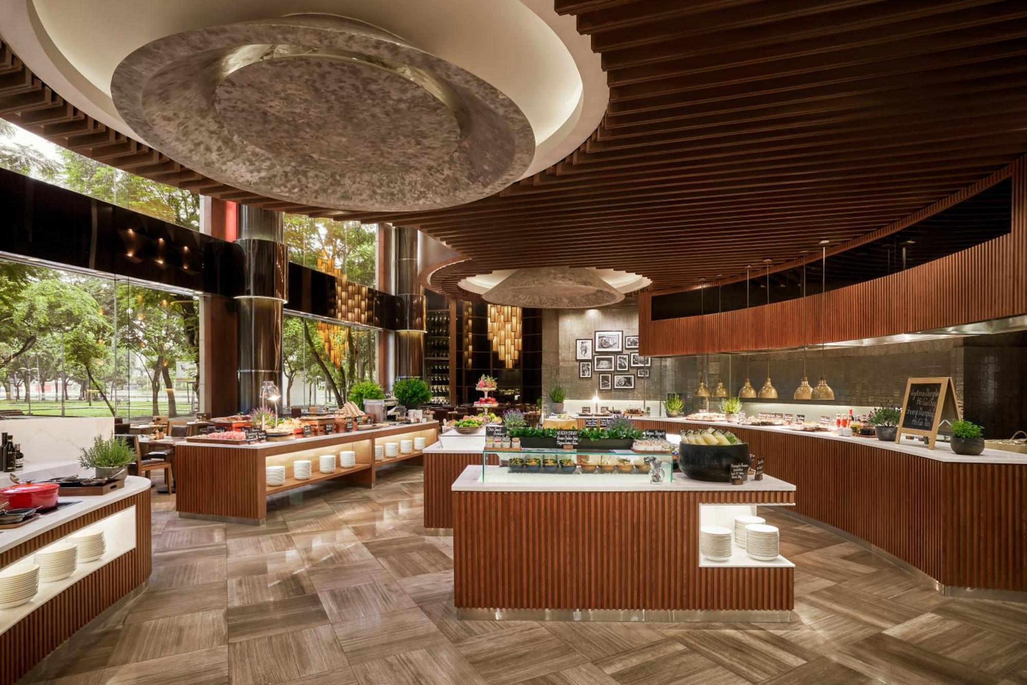 New World Saigon Hotel Хошимин Екстериор снимка The interior of the restaurant